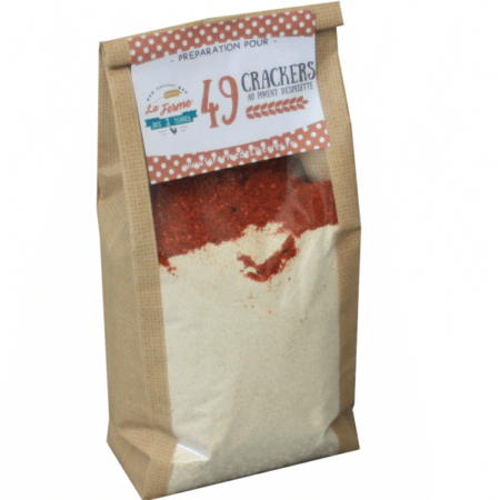 crackers piment ferme producteur