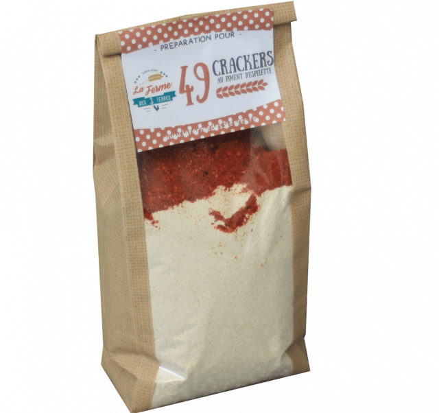 crackers piment ferme producteur