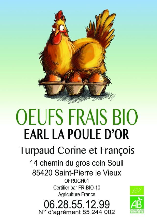 Producteur œufs volailles Vendée