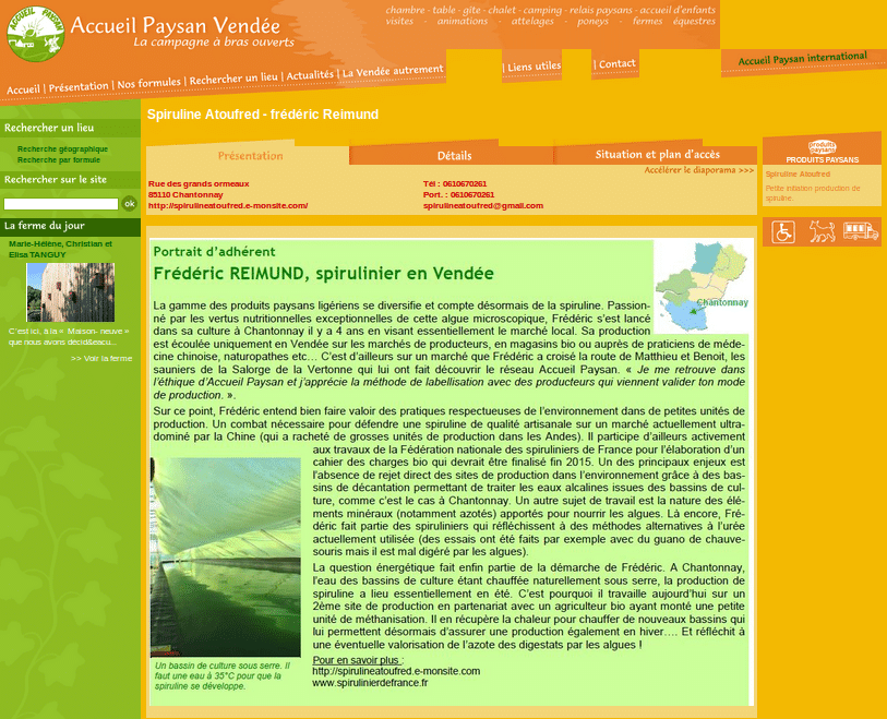 Spiruline Atoufred